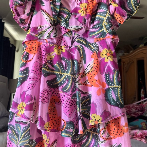 Floral Pink Dress - Picture 2 of 7